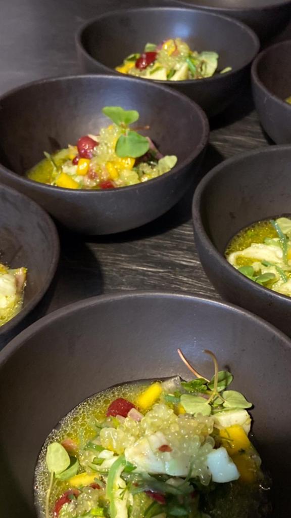 plats Citron Caviar Chef Baya